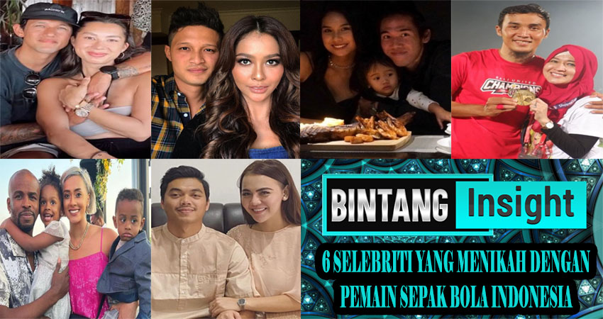 6 Selebriti yang Menikah dengan Pemain Sepak Bola di Indonesia