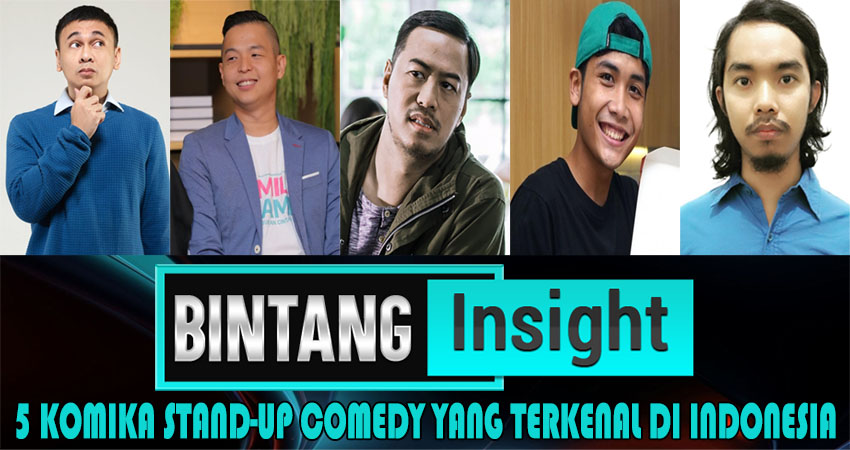 5 Komika Stand-up Comedy yang Terkenal di Indonesia